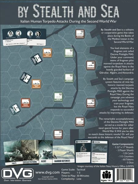 DVG: Dan Verssen Games Board Games By Stealth And Sea 4 DVG: Dan Verssen Games Board Games By Stealth And Sea
