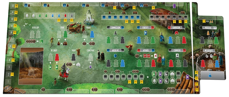 Renegade Game Studios Paladins Of The West Kingdom: City Of Crowns Board Games 5 Renegade Game Studios Paladins Of The West Kingdom: City Of Crowns Board Games