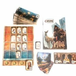 Lucky Duck Games Chronicles Of Crime: 1400 Board Games