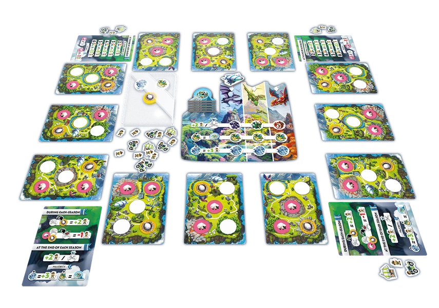 Ankama Board Games Dragon Parks 4 Ankama Board Games Dragon Parks