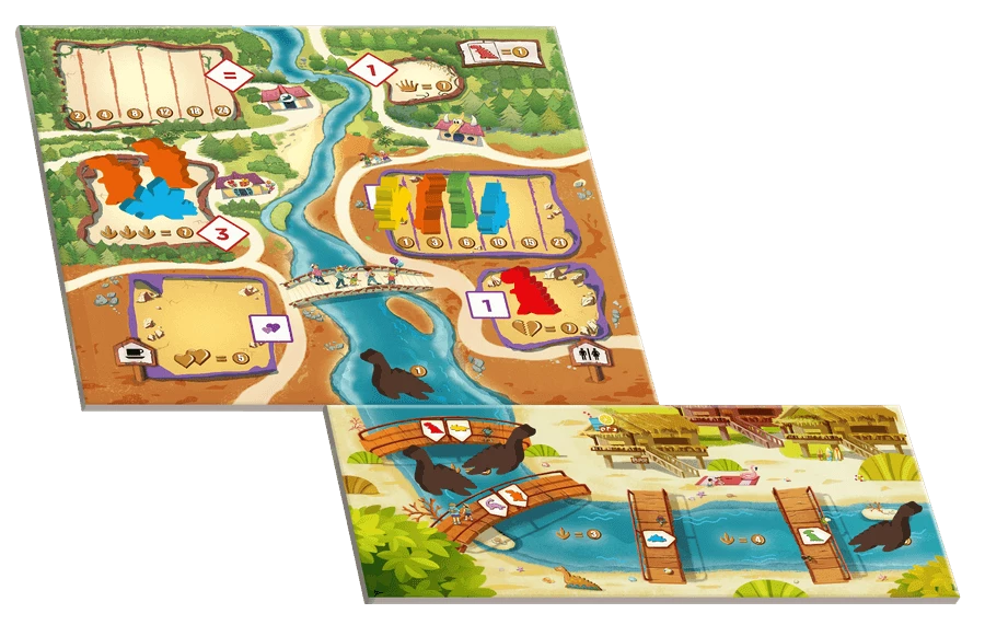 Ankama Board Games Draftosaurus: Marina 5 Ankama Board Games Draftosaurus: Marina