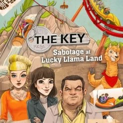 HABA Card Games The Key: Sabotage At Lucky Llama Land