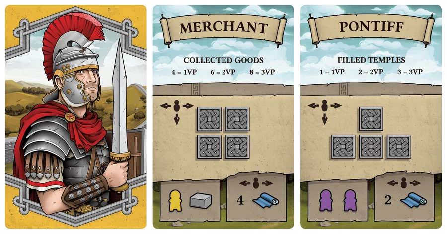 Renegade Game Studios Board Games Hadrian's Wall 7 Renegade Game Studios Board Games Hadrian's Wall