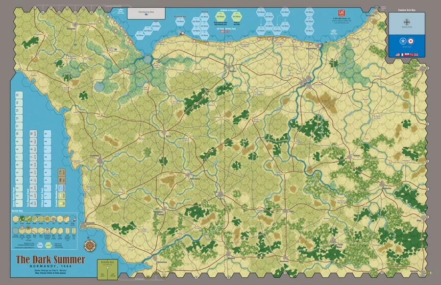 GMT Games The Dark Summer: Normandy 1944 4 GMT Games The Dark Summer: Normandy 1944