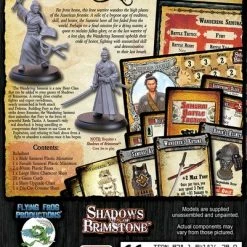 Flying Frog Productions Shadows Of Brimstone: Wandering Samurai Hero Pack