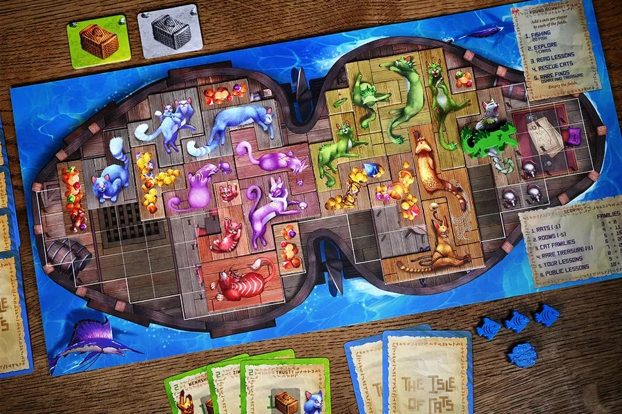The City Of Games The Isle Of Cats: Boat Pack Board Games 4 The City Of Games The Isle Of Cats: Boat Pack Board Games