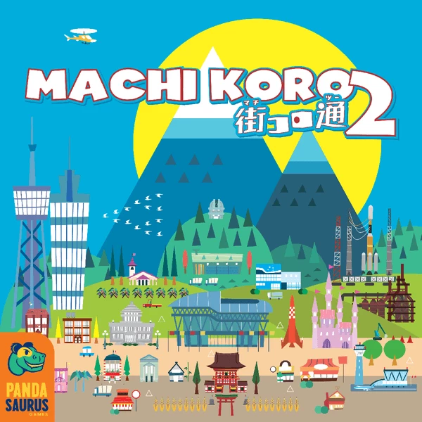 Pandasaurus Games Machi Koro 2 3 Pandasaurus Games Machi Koro 2