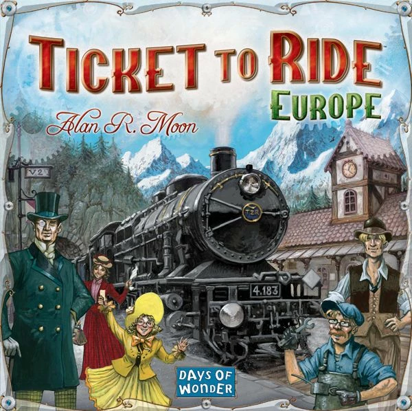 Days Of Wonder Ticket To Ride: Europe Board Games 3 Days Of Wonder Ticket To Ride: Europe Board Games