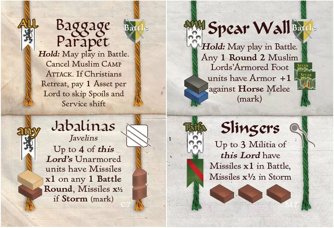 GMT Games Almoravid: Reconquista And Riposte In Spain, 1085-1086 Board Games 5 GMT Games Almoravid: Reconquista And Riposte In Spain, 1085-1086 Board Games