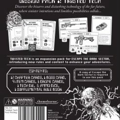 Themeborne Escape The Dark Sector: Mission Pack 1 – Twisted Tech Card Games