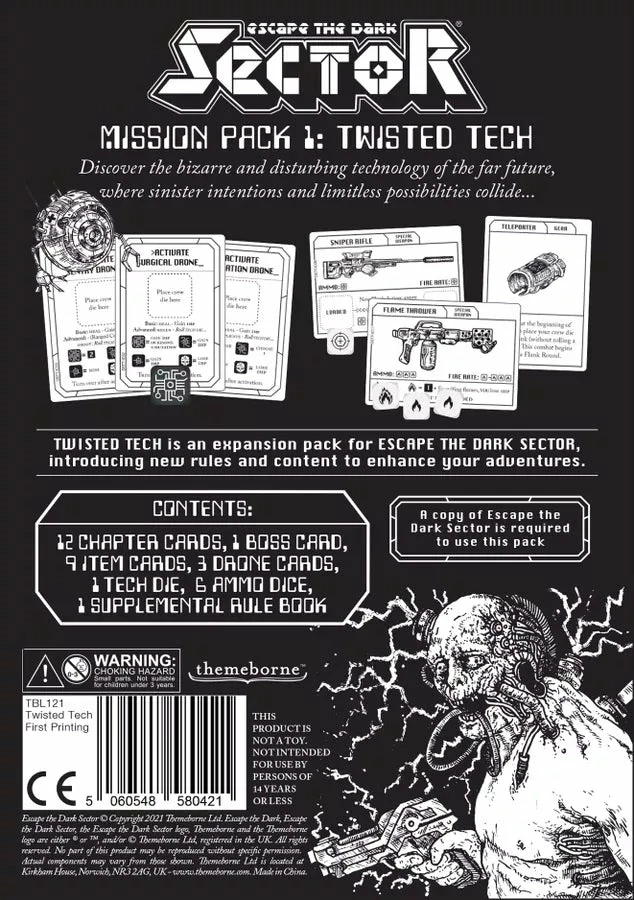 Themeborne Escape The Dark Sector: Mission Pack 1 – Twisted Tech Card Games 4 Themeborne Escape The Dark Sector: Mission Pack 1 – Twisted Tech Card Games