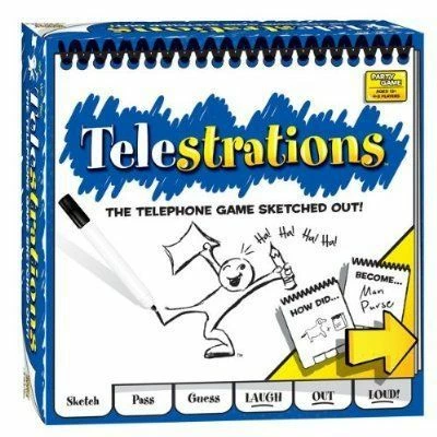 USApoly Telestrations Party Game 3 USApoly Telestrations Party Game