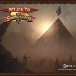 Mariucci J. Designs Board Games HEXplore It: The Sands Of Shurax – Return To The Sands Of Shurax