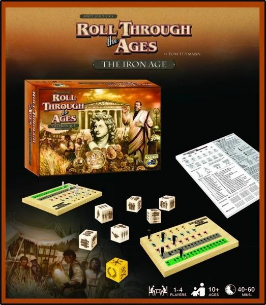 Eagle Gryphon Games Board Games Roll Through The Ages: The Iron Age 4 Eagle Gryphon Games Board Games Roll Through The Ages: The Iron Age
