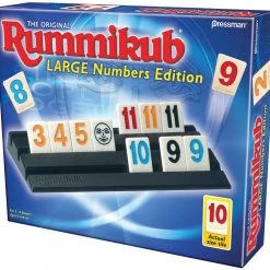 Pressman Rummikub Game Large Numbers Edition