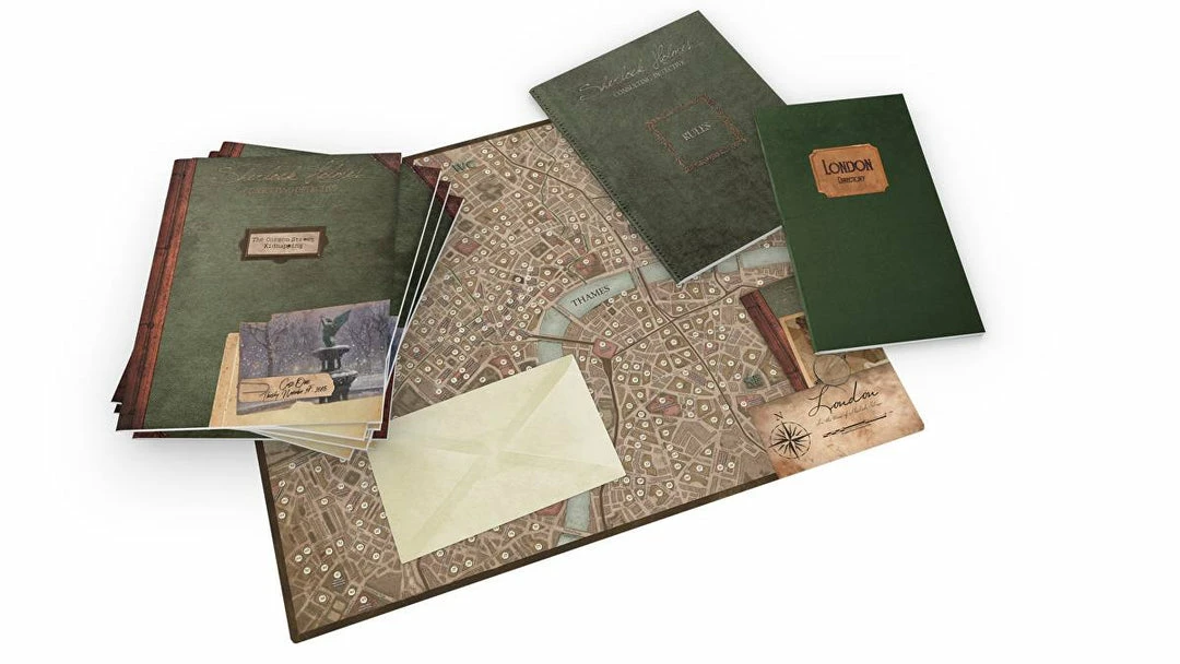 Space Cowboys Sherlock Holmes Consulting Detective: The Baker Street Irregulars Board Games 4 Space Cowboys Sherlock Holmes Consulting Detective: The Baker Street Irregulars Board Games