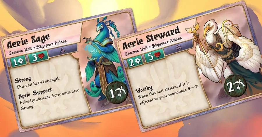 Plaid Hat Games Summoner Wars (Second Edition): The Skyspear Avians Card Games 5 Plaid Hat Games Summoner Wars (Second Edition): The Skyspear Avians Card Games