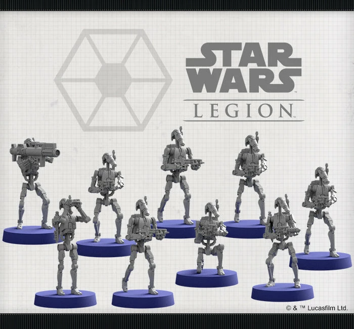 Fantasy Flight Games Star Wars: Legion – B1 Battle Droids Unit Expansion 4 Fantasy Flight Games Star Wars: Legion – B1 Battle Droids Unit Expansion