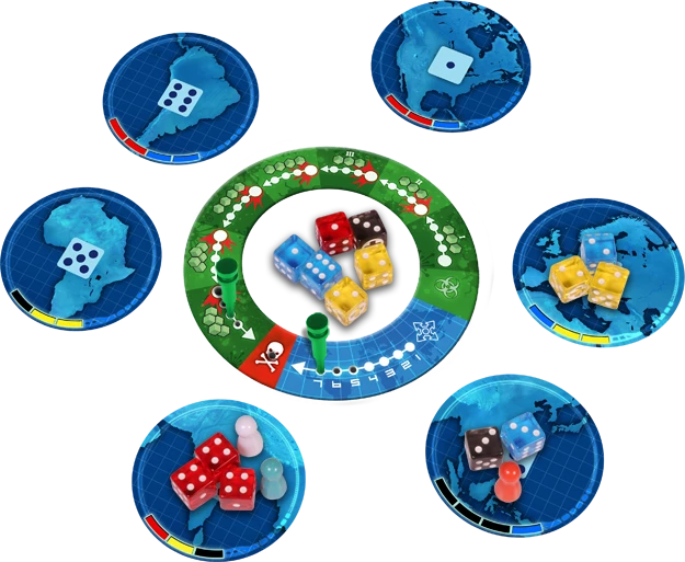 Z-Man Games Board Games Pandemic: The Cure 5 Z-Man Games Board Games Pandemic: The Cure