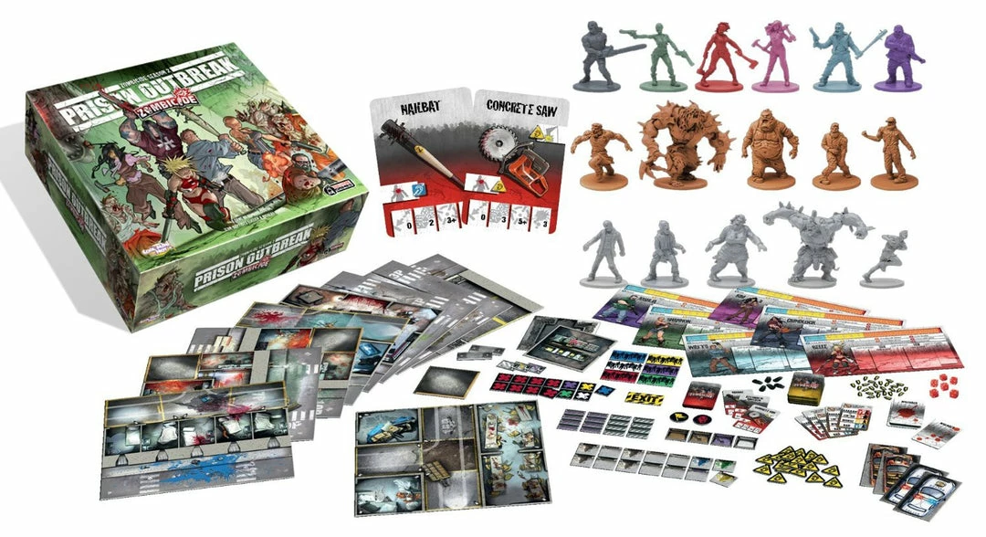 CMON Zombicide Season 2: Prison Outbreak Board Games 4 CMON Zombicide Season 2: Prison Outbreak Board Games